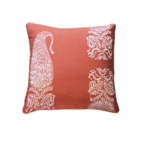 Framed Paisley Coral